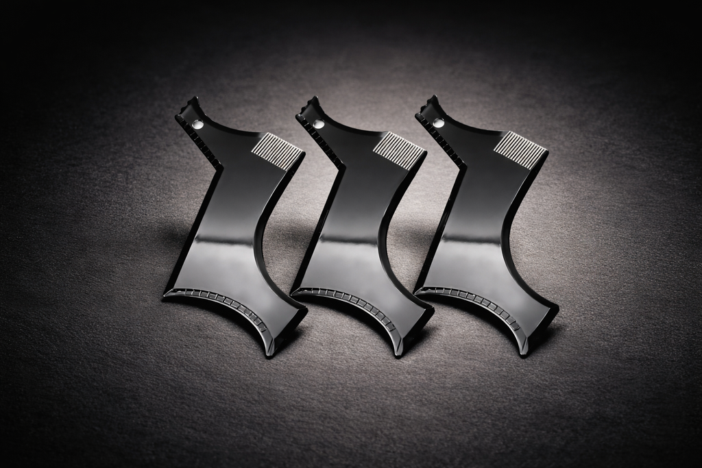 Profesyonel Sakal Şekillendirme Cetveli